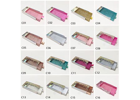 PET drawer eyelash holder