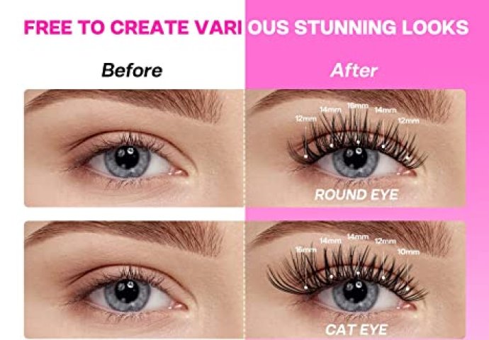 AT-HOME CLUSTER LASHES DIY EYELASH EXTENSION